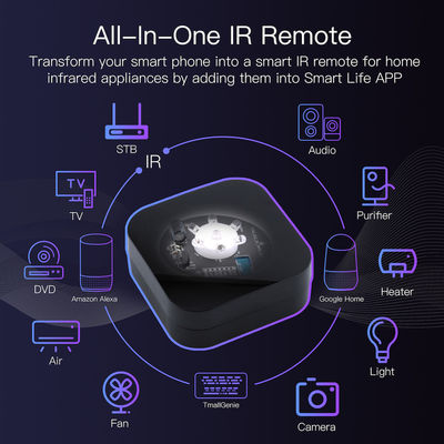 Universal Home 8m Điều khiển từ xa thông minh Ir cho Ac Tv Dvd Hoạt động với Alexa