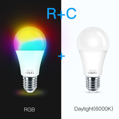 Không cần Hub Bóng đèn thông minh 5ghz LED RGBW Thay đổi màu sắc Tương thích với Alexa và Google Home