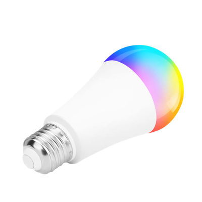 Tuya Alexa 10W E27 E26 B22 Bóng đèn LED Wifi thông minh có thể thay đổi độ sáng RGB + Trắng