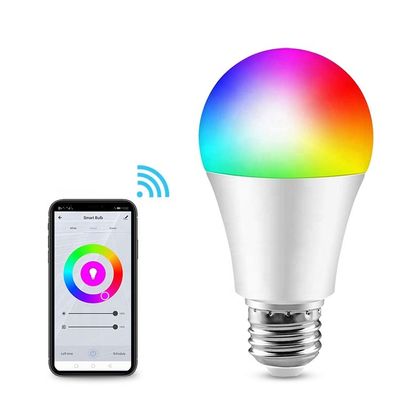 Âm nhạc Wifi thay đổi màu sắc Bóng đèn 80Ra Âm thanh nổi Bóng đèn Wifi với loa điều khiển từ xa