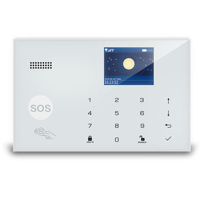 Báo động 4G / 3G GSM Bộ an ninh nhà thông minh với cảm biến cửa màn hình LED SMS / Gọi điện tự động quay số