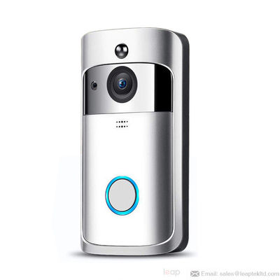 Camera chuông cửa không dây Wi-Fi 2.4GHz cho nhà thông minh HD 166 ° An ninh với chuông báo trong nhà